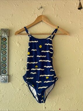 Hanna Andersson Greek Sunshine Swimsuit ☀️ size 12